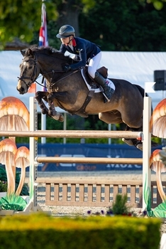 Harriet Hodge flies to a win in the Pony Grand Prix in Zuidwolde